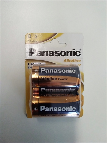 Batteri Panasonic LR20 D 2 stk